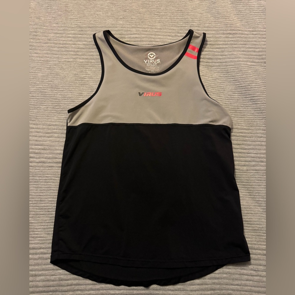 Virus grey/black tank